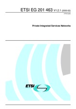 Preview ETSI EG 201463-V1.2.1 16.2.2000