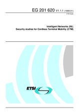 Standard ETSI EG 201620-V1.1.1 21.1.1999 preview