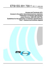 Standard ETSI EG 201730-1-V2.1.1 10.8.2005 preview