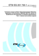 Standard ETSI EG 201730-1-V2.1.3 9.1.2006 preview