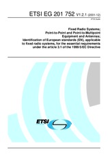 WITHDRAWN ETSI EG 201752-V1.2.1 4.12.2001 preview