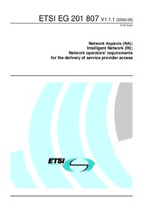 Standard ETSI EG 201807-V1.1.1 26.9.2000 preview