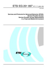 Standard ETSI EG 201897-V1.1.1 4.5.2001 preview