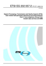Standard ETSI EG 202057-2-V1.2.1 20.10.2005 preview