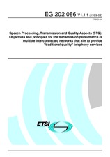 Standard ETSI EG 202086-V1.1.1 23.2.1999 preview