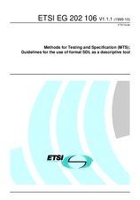Standard ETSI EG 202106-V1.1.1 25.10.1999 preview