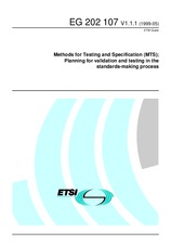 Standard ETSI EG 202107-V1.1.1 28.5.1999 preview
