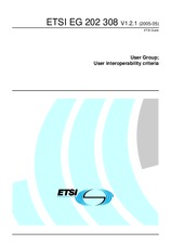 Standard ETSI EG 202308-V1.2.1 31.5.2005 preview