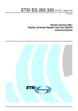 Standard ETSI EG 202320-V1.2.1 24.10.2005 preview