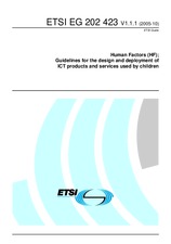 Standard ETSI EG 202423-V1.1.1 7.10.2005 preview