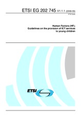 Standard ETSI EG 202745-V1.1.1 4.9.2008 preview