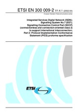 Standard ETSI EN 300009-2-V1.4.1 15.4.2002 preview