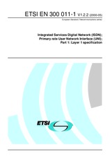 Standard ETSI EN 300011-1-V1.2.2 24.5.2000 preview