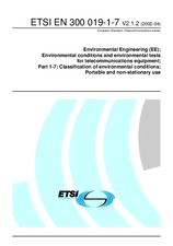 Standard ETSI EN 300019-1-7-V2.1.2 26.4.2002 preview