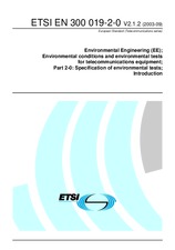 Standard ETSI EN 300019-2-0-V2.1.2 11.9.2003 preview