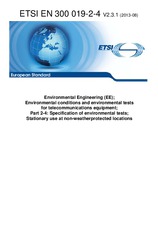 Standard ETSI EN 300019-2-4-V2.3.1 27.8.2013 preview