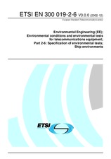 Standard ETSI EN 300019-2-6-V3.0.0 2.12.2002 preview