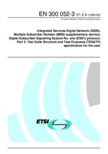 Standard ETSI EN 300052-3-V1.2.4 30.6.1998 preview