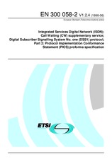 Standard ETSI EN 300058-2-V1.2.4 30.6.1998 preview