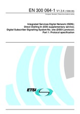 Standard ETSI EN 300064-1-V1.3.4 30.6.1998 preview