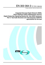 Standard ETSI EN 300064-3-V1.3.4 30.6.1998 preview