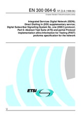 Standard ETSI EN 300064-6-V1.3.4 30.6.1998 preview