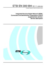 Standard ETSI EN 300094-V2.1.1 14.6.2000 preview