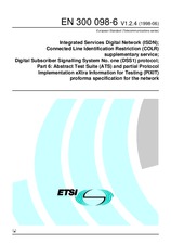Preview ETSI EN 300098-6-V1.2.4 30.6.1998