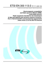 Preview ETSI EN 300113-2-V1.1.1 20.3.2001