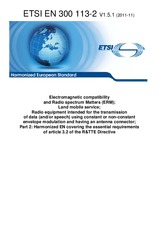 Preview ETSI EN 300113-2-V1.5.1 25.11.2011