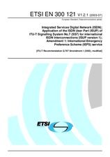 Preview ETSI EN 300121-V1.2.1 2.7.2003