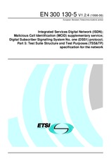 Preview ETSI EN 300130-5-V1.2.4 30.6.1998