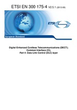 Standard ETSI EN 300175-4-V2.5.1 27.8.2013 preview