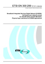 Standard ETSI EN 300299-V1.3.1 30.8.1999 preview