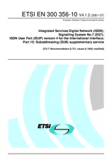 Standard ETSI EN 300356-10-V4.1.2 18.7.2001 preview