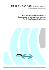 Standard ETSI EN 300395-3-V1.2.1 25.1.2005 preview