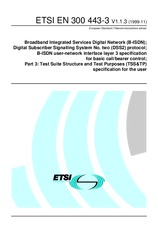 Standard ETSI EN 300443-3-V1.1.3 2.11.1999 preview