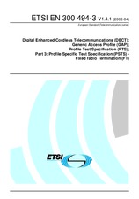 Standard ETSI EN 300494-3-V1.4.1 15.4.2002 preview