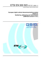 Standard ETSI EN 300523-V4.10.1 15.11.2000 preview