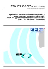 Standard ETSI EN 300607-4-V5.1.1 8.9.2000 preview