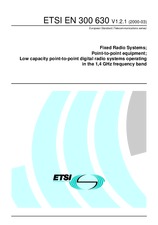 Standard ETSI EN 300630-V1.2.1 9.3.2000 preview