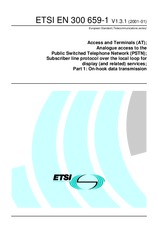 Standard ETSI EN 300659-1-V1.3.1 18.1.2001 preview