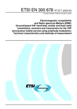 Preview ETSI EN 300676-V1.3.1 31.3.2003