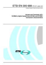 Preview ETSI EN 300688-V1.2.1 4.7.2001