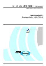 Preview ETSI EN 300708-V1.2.1 16.4.2003