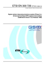 Preview ETSI EN 300726-V7.0.2 13.12.1999