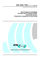 Standard ETSI EN 300793-V1.1.1 15.2.1998 preview