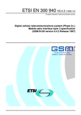 Standard ETSI EN 300940-V6.4.3 29.12.1999 preview