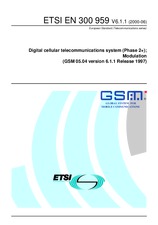 Standard ETSI EN 300959-V6.1.1 20.6.2000 preview