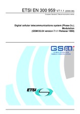 Standard ETSI EN 300959-V7.1.1 20.6.2000 preview